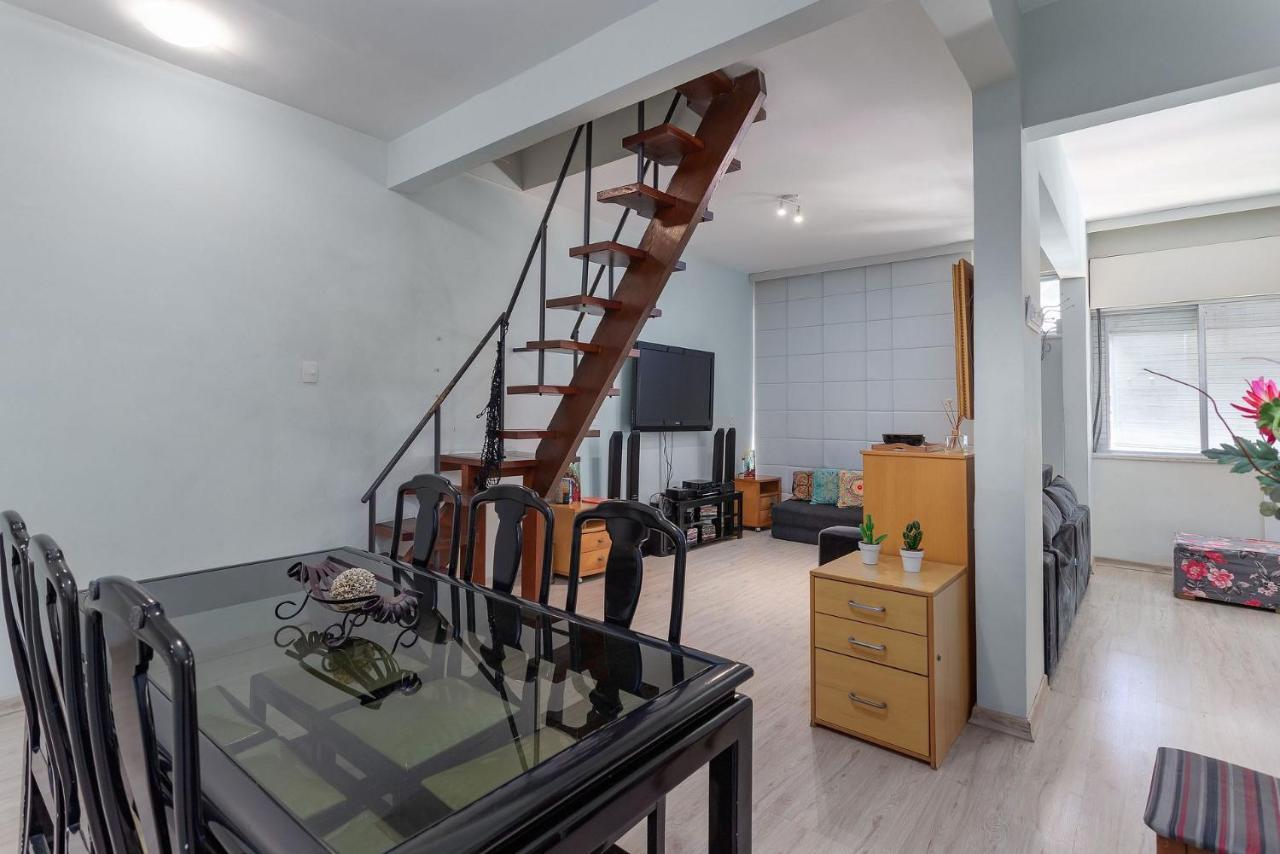 Duplex A Pe Praia De Ipanema Com Wifi E Lavanderia 里约热内卢 外观 照片