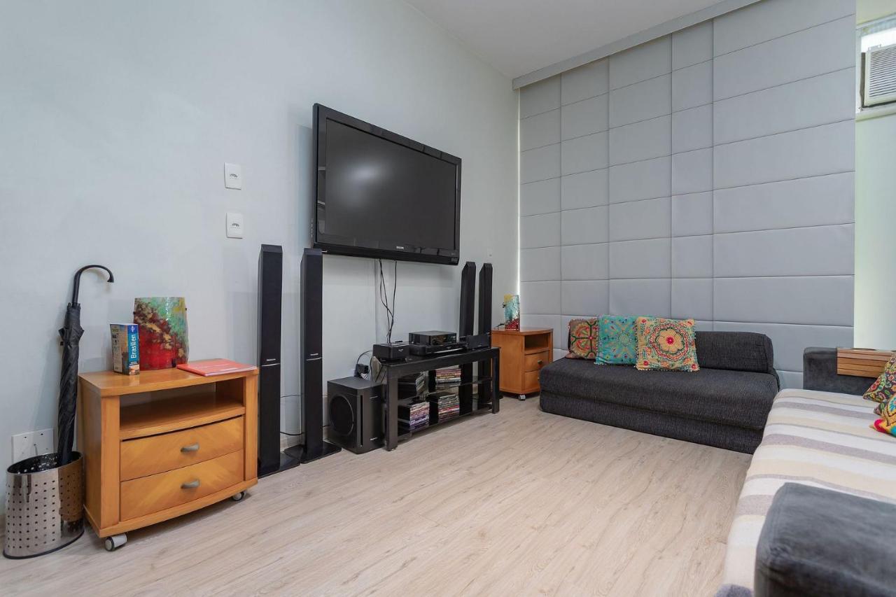 Duplex A Pe Praia De Ipanema Com Wifi E Lavanderia 里约热内卢 外观 照片